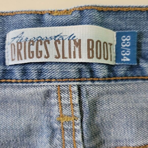 Aeropostle Men's Driggs Slim Boot Blue Jeans - Picture 4 of 16